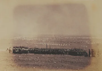 Lieutenant-Colonel Thomas Shadforth and the 57th (West Middlesex) Regiment of Foot, from an album of 52 photographs associated with the Crimean War